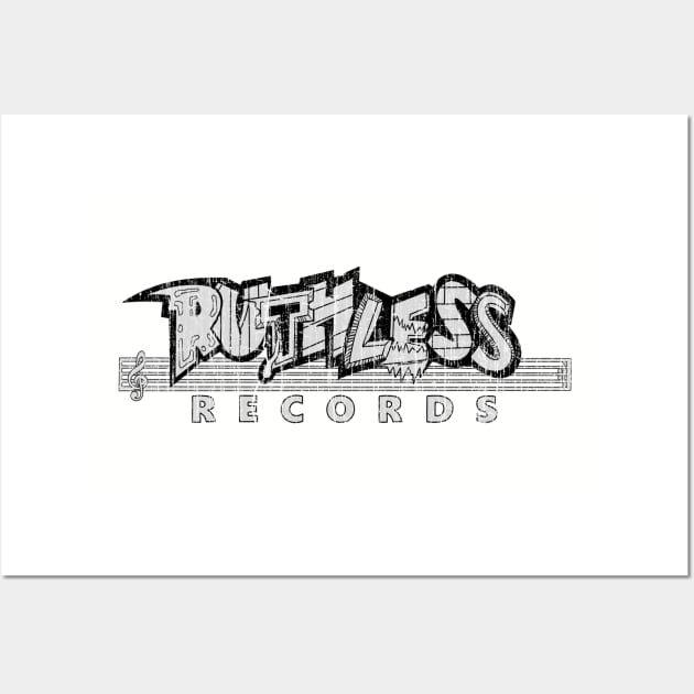 Ruthless Records Wall Art by vender